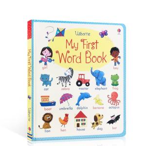 Usborne My First Word Book Word learning Board Book