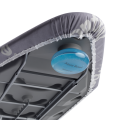 BRABANTIA Ironing Board with Aqua Bowl & Steam Generator Rest, C, 124x45cm - Made In Europe. 