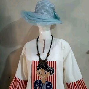 Tunik blus batik solo gratis masker size bisa request