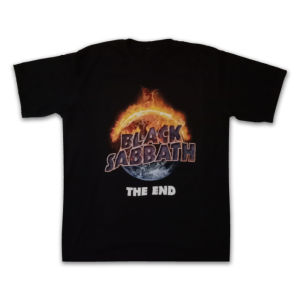 Kaos Oversize Black Sabbath The End Tour Rock Legend T-shirt Barat Dewasa Pria Wanita Cotton Combed 24s Sablon Plastisol