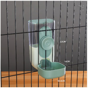 Bình Nước Và Bình Ăn Gắn Chuồng Cho Thú Cưng Tự Động Bình Ăn Uống Gắn Lồng Cho Chó Mèo