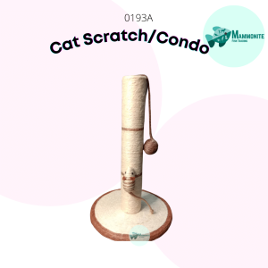 Pet Cat Kitten Condo Post Scratch Toy Interactive Play LZ0120