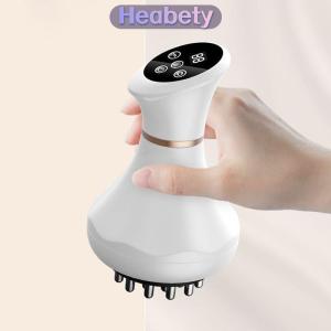 Heabety Electric Hot Massager Warm Moxibustion Guasha Tool Wireless Hot Compress Body Scraping Physiotherapy Back Face Massage