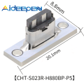 Aideepen 6pin USB C Cổng kết nối cái đế gắn bảng Jack Type-C cổng sạc điện thoại của dây hàn Loại ổ cắm với CC 1 2 Pin sửa chữa tấm. 