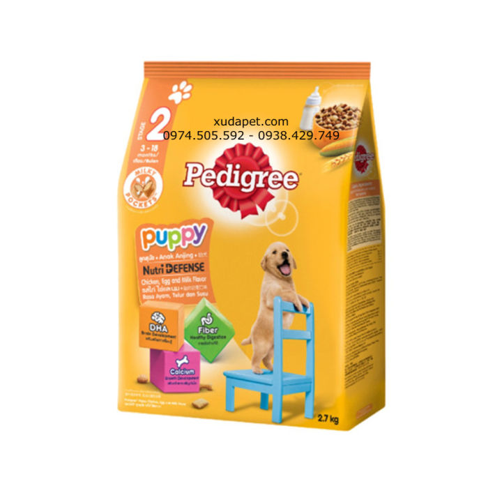 THỨC ĂN HẠT KHÔ PEDIGREE VỊ GÀ, TRỨNG VÀ SỮA CHO CHÓ CON - SP005423 ...