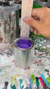 สีพ่นรถยนต์ 2k สีพ่นมอไซ สี2k (รองพื้นสีขาวก่อนพ่นสี) ม่วงพลาสเทลมุกน้ําเงิน