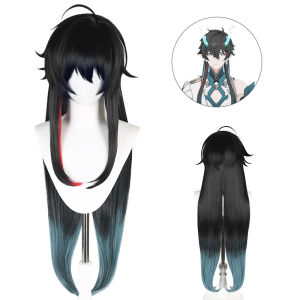 เกม Honkai: รถไฟรูปดาว Dan Heng ชุดคอสเพลย์ผู้หญิง Imbitor Lunae Dan Feng Headwear 11ชิ้นเครื่องแต่งกายตัวละครอนิเมะฮาโลวีน