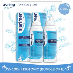 Marimer Baby Isotonic Seawater Nasal Spray 100ml Pack of 2