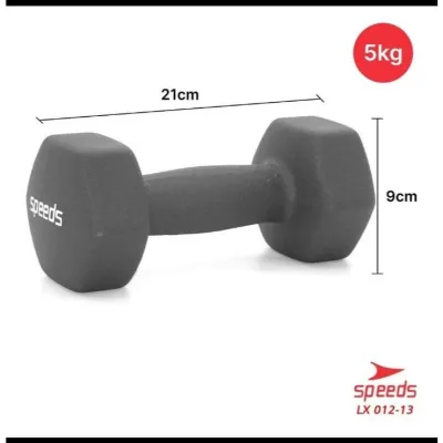 [FASHION518]TrailTop Dumbell Barbel 2kg Sepasang Gym Fitnes Home Workout Olahraga Rumah