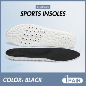 Shock Absorption Sport shoe Insoles for Men and Women PU Elastic Running Shoes Pad Insert Breathable