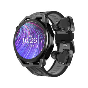 N18 smartwatch music watch headphone 2-in-1 call watch bidirectional call NFC function heart rate detection ultra long standby for Android and iOS including headphones