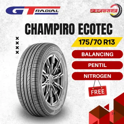 GT Radial Champiro Ecotec 175/70 R13 Ban Mobil GT Radial Ring 13