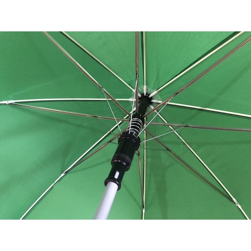 25 Inches Pongee Aluminum Post Foam Handle Long Umbrella. 