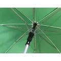 25 Inches Pongee Aluminum Post Foam Handle Long Umbrella. 