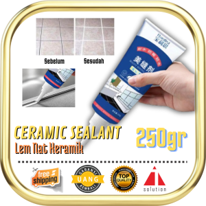 Lem Keramik Anti Bocor Waterproof Universal Sealant 250g - Lem Nat Keramik Anti Jamur 250g - Tile Reform Waterproof 250g