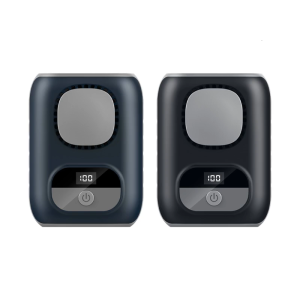 Multifunctional Wearable Cooling Fan 5 Speed Waist Mount Cooling Fan Digital Display For Outdoor Camping Travel