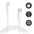 Good Quality 1:1 Kabel Charger Lightning Fast Charging USB Type C to Lightning 2.22A 1M. 