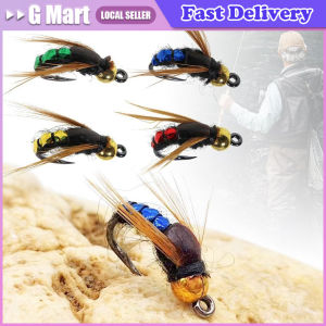 10pcs Fly Fishing Lure Artificial Bait Fly Lures Insect Lures with Hook Fishing Accessory Fly Assortment Trout Bass Flies Set Trout Lures 10pcs Fly Baits with Realistic Insect Design Ideal for Freshwater and SFor altwater Fishing Enthusiasts
