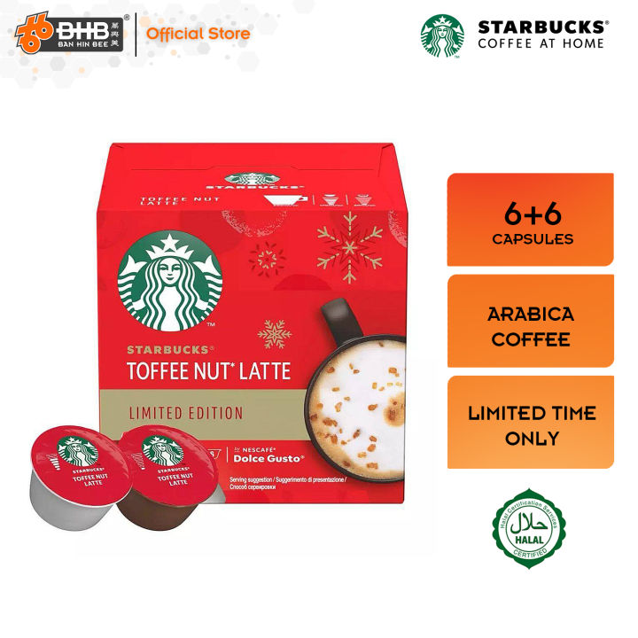 [LIMITED EDITION] Starbucks Toffee Nut Latte by NESCAFÉ Dolce Gusto
