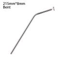 GAN 1Pcs Drinking Stainless Steel Straws Silver Straight Bent Replacement Straw Durable Reusable Cup Straw for Stanley 30oz 40oz Tyeso Cup. 