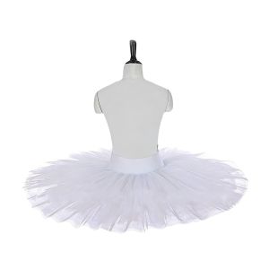ALLLUCK Trắng Váy ballet Có đồ lót Chuyên nghiệp Quần áo biểu diễn Thời trang Hiện đại Váy công chúa Bé gái