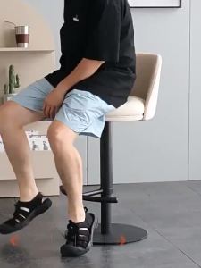 Bar chair high sale Business reception chairs High quality chair lifts Light luxury bar Stool