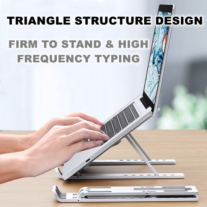Adjustable Foldable Laptop Stand Notebook Stand | Lazada Singapore