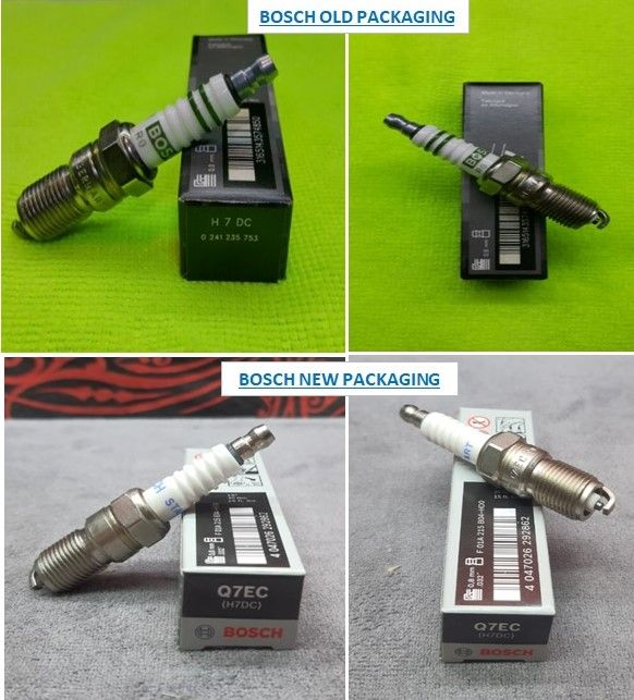 4pcs Set BOSCH SUPER Spark Plug for Mercedes Benz (M102/M103 Engine