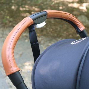Baby Stroller Handle Cover For Bugaboo Butterfly Push Bar Pu Case Handle Wheelchairs Strollers Accessories