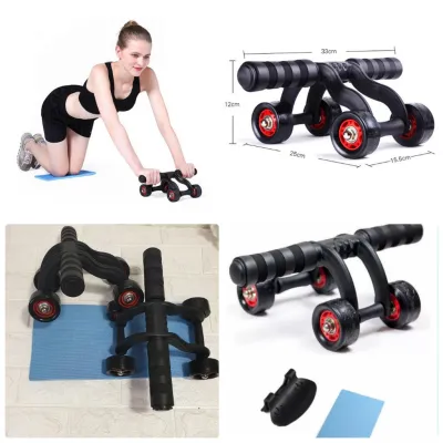 [ GIAO HÀNG SIÊU NHANH ] Con Lăn Tập Cơ Bụng 4 Bánh Chính Hãng Amalife Dụng Cụ Tập GYM Thể Hình Tập Cơ Bụng 6 Múi Đồ Dùng Tập Cơ Bụng Dụng Cụ Tập Cơ Bụng