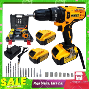 DeWalt 168V Cordless Impact Drill – High Power Rechargeable Brushless Motor Perfect para sa Automotive at Industrial Use!