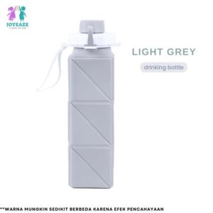 Joyeaze Portable Folded Silicone Straw Water Bottle - Botol Minum