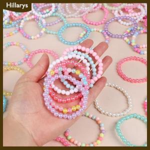[Hillarys] 10-30Pcs Colorful Beads Bracelet Kids Girls Birthday Party Favors Goodie Pinata Filler Baby Shower Wedding Guest Treat Gifts