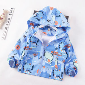 Jaket Parasut Anak HOODIE Jaket Anak Laki Laki 2 - 7 tahun tahan angin tahan cipratan air