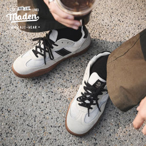 MADEN brand workwear style mens youth 2025 summer new black tailed German training shoes mens shoes retro training shoes versatile breathable sports and leisure shoes