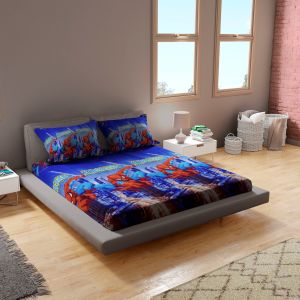 Sprei karakter anti luntur/adem/ size 90x200-200x200