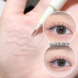 Xixi Moe Bear Eyeliner Pen Automatic Rebound Tip Waterproof Lying Silkworm Down Smooth Novice New