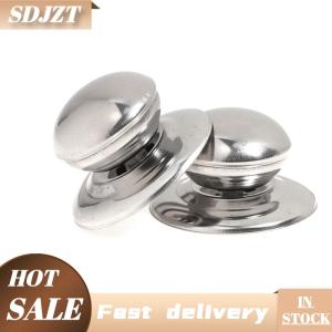 SDJZT 2 nắp cái bộ bằng thép không gỉ có thể thay thế nắp nồi chảo nắp thủy tinh tay cầm