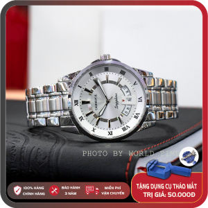 HOÀN TIỀN 15% - Đồng Hồ Nam Sunrise DM771SWA Full Box Thẻ bảo hành 3 năm  Kính Sapphire Chống Xước  Chống Nước - Dây Thép Không Gỉ 316L