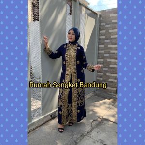 (BISA COD) MAUDY MARISA GAMIS MOTIF SONGKET PRINTING BUKAN TENUN YA CEWEK SAJA GAMIS CANTIK GAMIS MEWAH BATIK JUPRI (ADA COUPLE DAN SERAGAM DI FOTO PRODUK LAINNYA YA) GALLERYKEBAYA RUMAH SONGKET BANDUNG GAUNHIJABSALE SONGKET PALEMBANG BATIK JUPRI