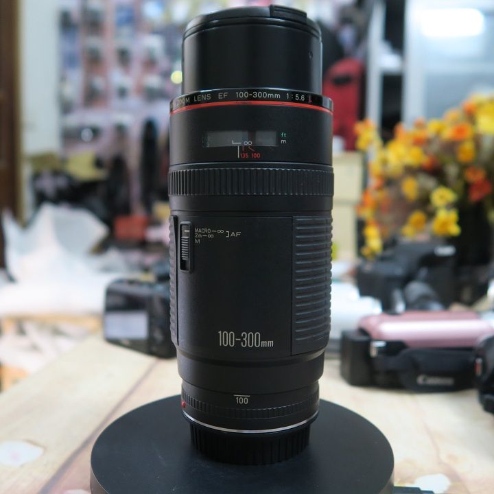 Ống kính Canon EF 100-300 L f5.6 tele dùng cho máy crop và FF