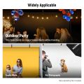 Neewer Photo Studio Backdrop Support System, 10ft/3m Wide 6.6ft/2m High Adjustable Background Stand with 4 Crossbars, 6 Backdrop Clamps, 2 Sandbags, and Carrying Bag. 