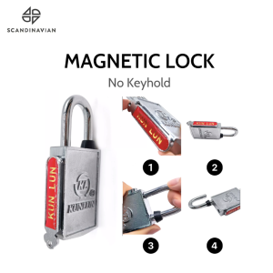 Waterproof and rust proof high safety magnetic lock body magnetic screw lock magnetic