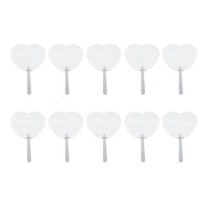 10Pieces Church Fan with Double Sided Sublimations Blank for Printing for Special