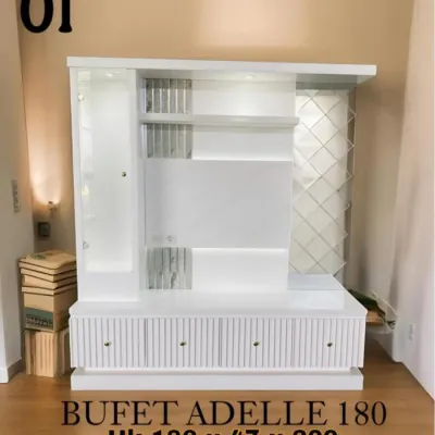 Buvet Tv / Rak Tv Clasic Type Adelle by sinar modern - Motif 1
