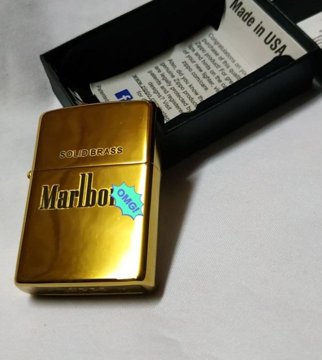 Zippo Solid Brass