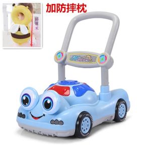 Baby walking chair baby walker with wheels baby walker for toddler anti-rollover adjustable speed 学步车