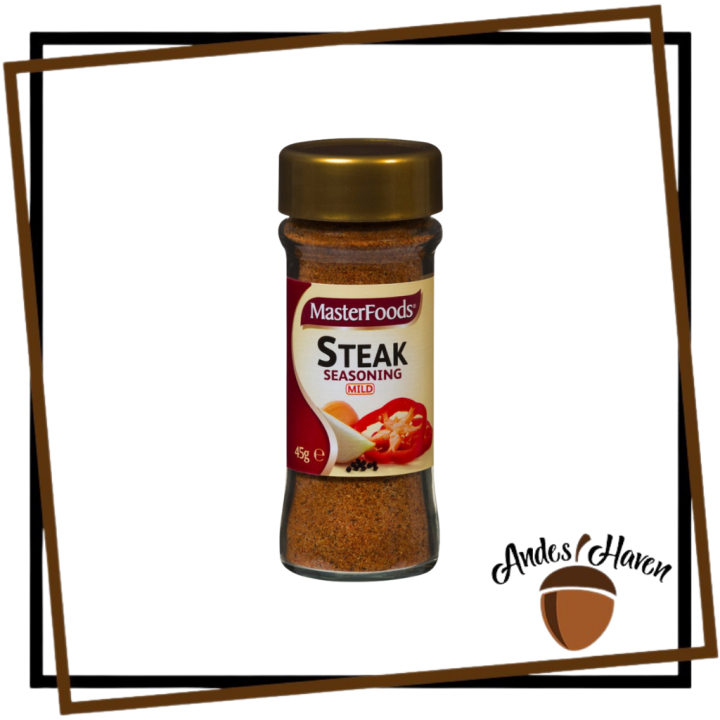 【masterfoods】steak Seasoning Mild 45g Lazada