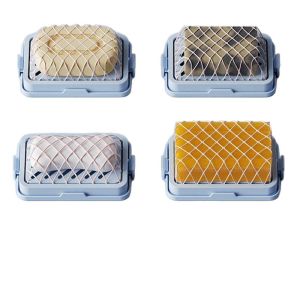 KS กล่องสบู่มีประสิทธิภาพสูงพร้อมตาข่ายยืดหยุ่นสำหรับการออกแบบให้เป็นรอยและกันลื่นอย่างรวดเร็ว