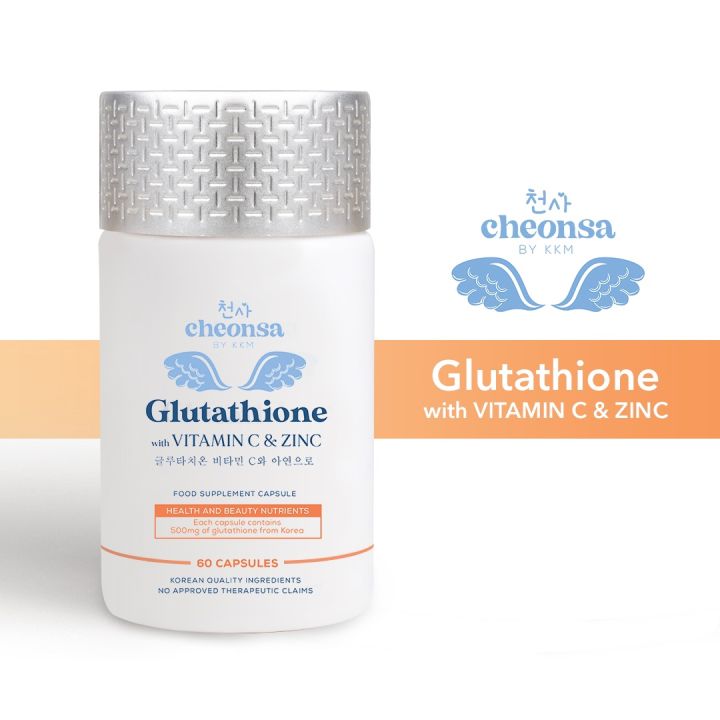 CHEONSA Glutathione with Vitamin C + Zinc 500mg x 60